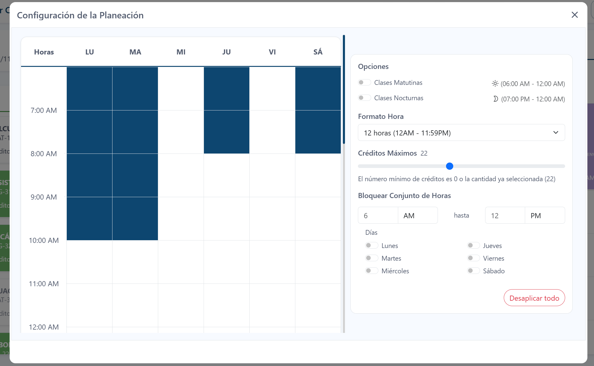 Professor-course statistics